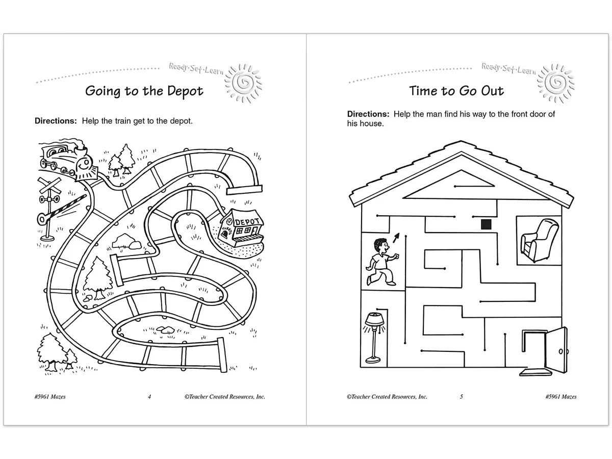 Mazes Workbook - Gr. 1 - US 3000