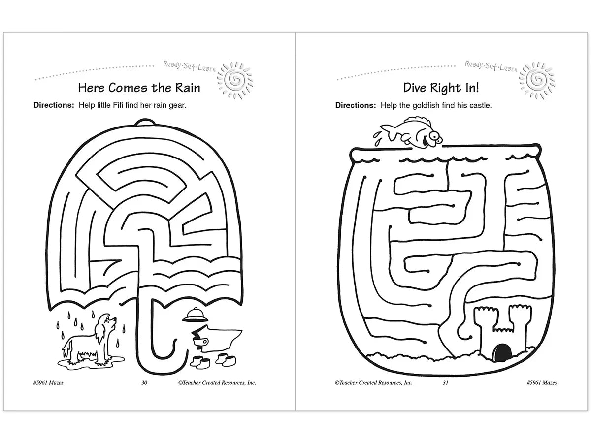 Mazes Workbook - Gr. 1 - US 3000