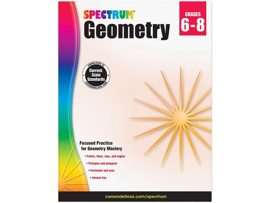 Spectrum® Geometry Workbook - US 1063