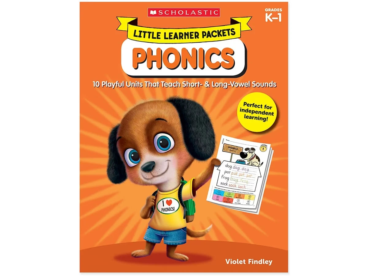 Phonics Little Learner Packets Workbook - US 7357