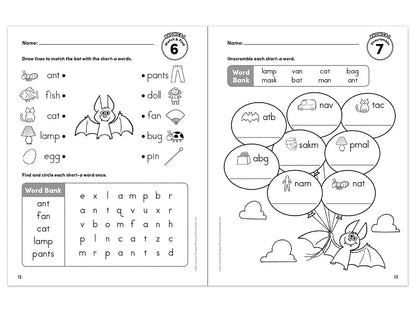 Phonics Little Learner Packets Workbook - US 7357