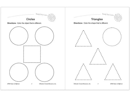 Same & Different Workbook - US 7767
