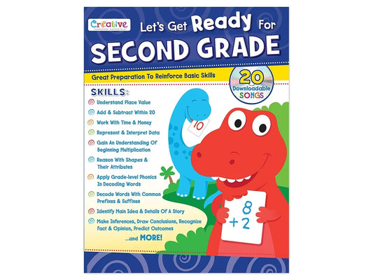 Let’s Get Ready for Second Grade Workbook - US 6780