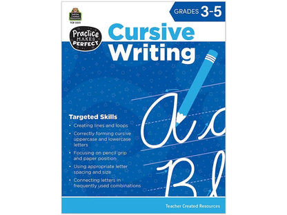 Cursive Writing Practice Workbook - US 2424