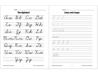 Cursive Writing Practice Workbook - US 2424