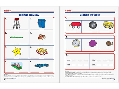Spectrum® Reading Workbook - Gr. 1 - US 3004