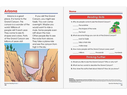 Spectrum® Reading Workbook - Gr. 1 - US 3004