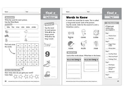 Phonics Week-By-Week Packets Workbook - US 3777