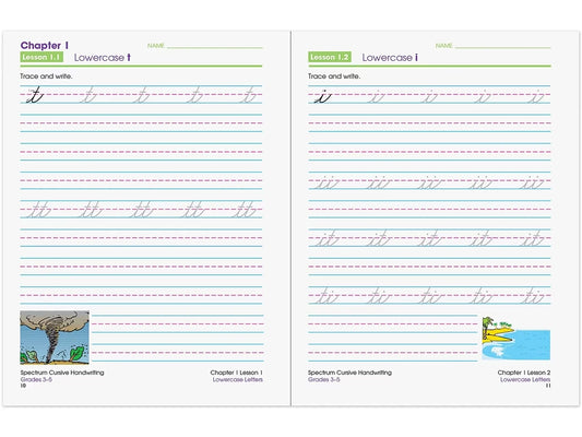 Spectrum® Cursive Handwriting Workbook - US 7770