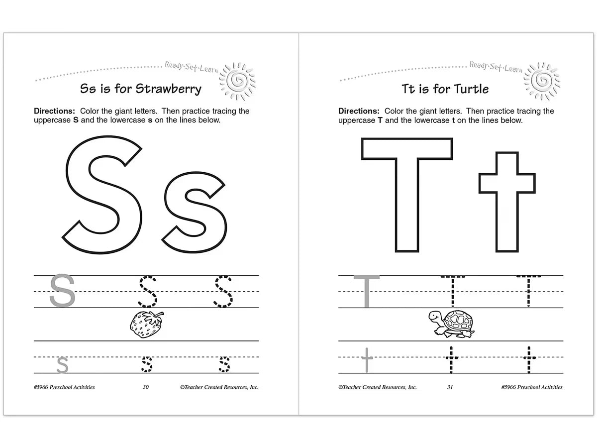 Preschool Workbook - US 6899