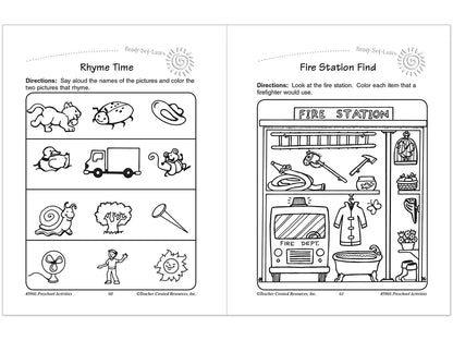 Preschool Workbook - US 6899