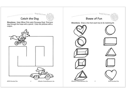 Preschool Fun Workbook - US 3149