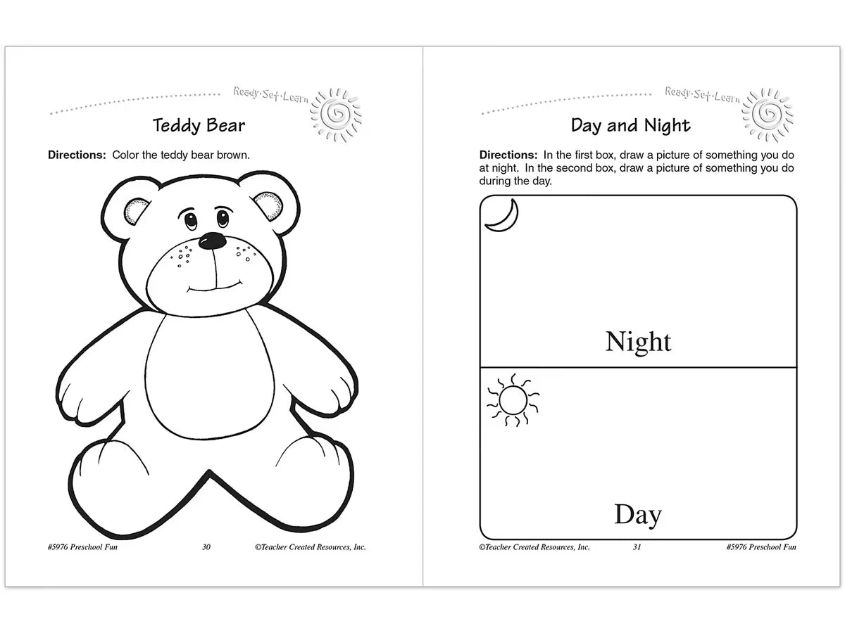 Preschool Fun Workbook - US 3149