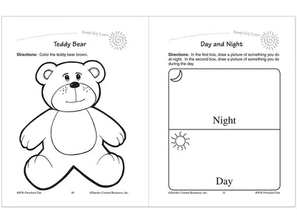 Preschool Fun Workbook - US 3149