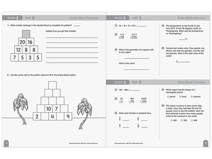 Daily Math Practice Workbook - Gr. 5 - US 5942