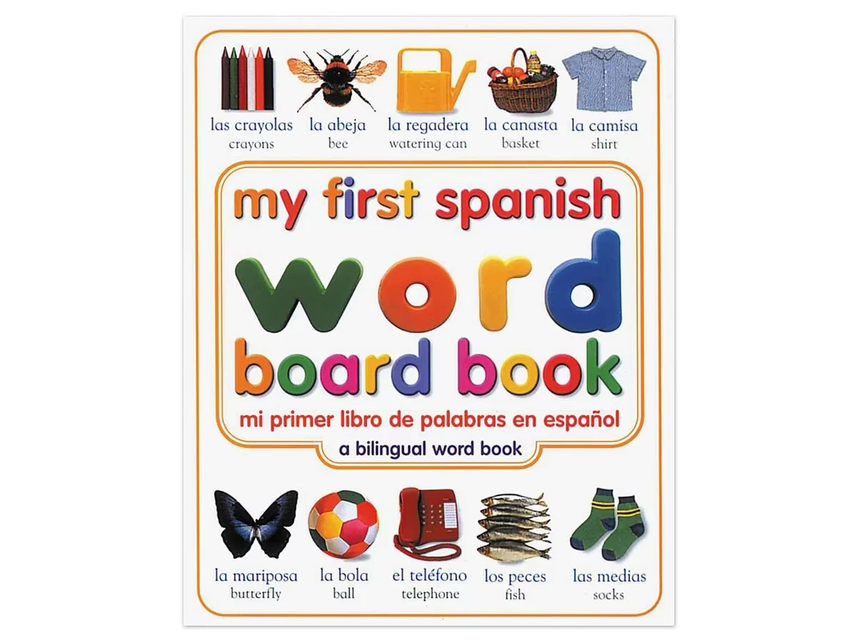 My First Spanish Word Board Book - US 5461