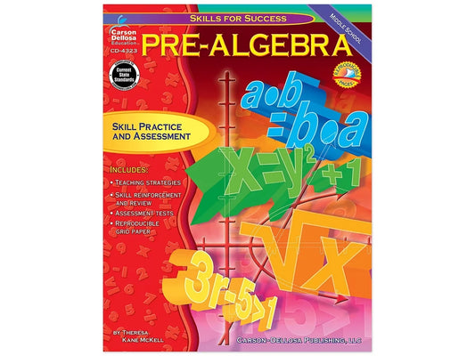 Pre-Algebra Skills for Success Workbook - US 1387