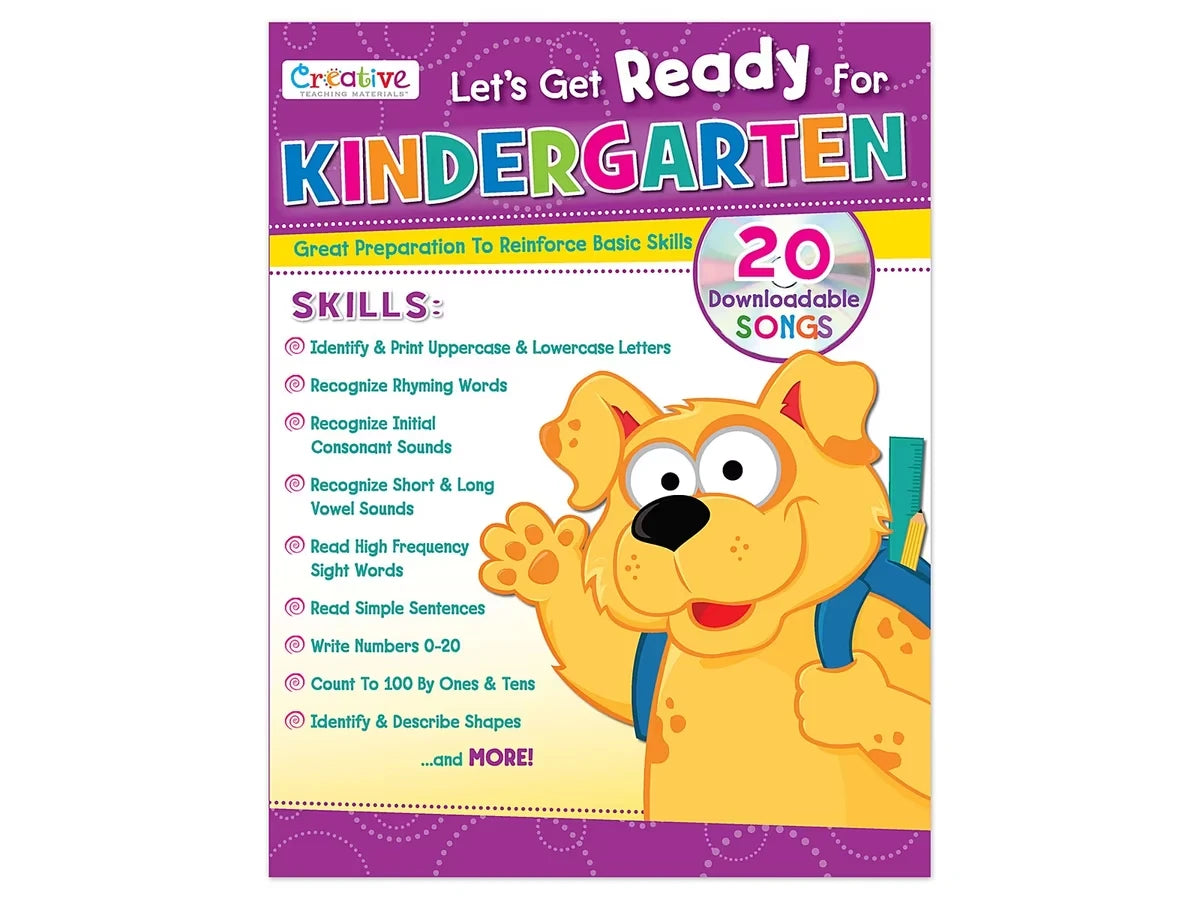 Let’s Get Ready for Kindergarten Workbook - US 6533