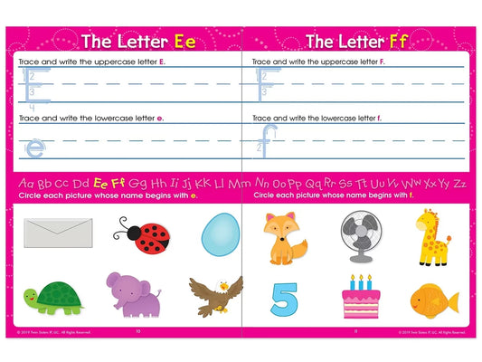 Let’s Get Ready for Kindergarten Workbook - US 6533