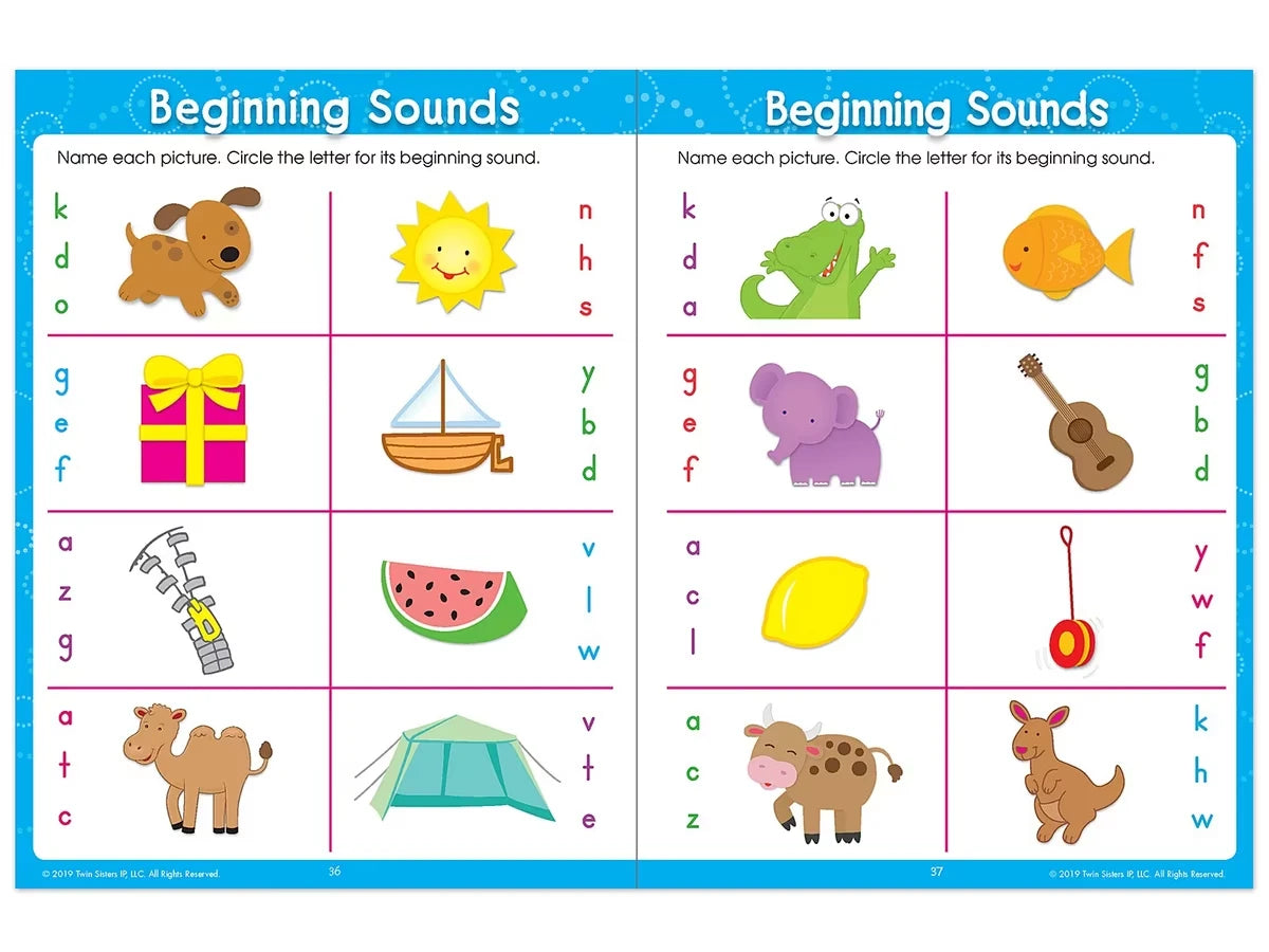 Let’s Get Ready for Kindergarten Workbook - US 6533