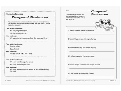 Writing Fabulous Sentences & Paragraphs Workbook - US 8996