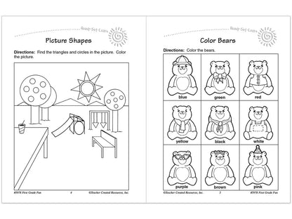 First-Grade Fun Workbook - US 9506