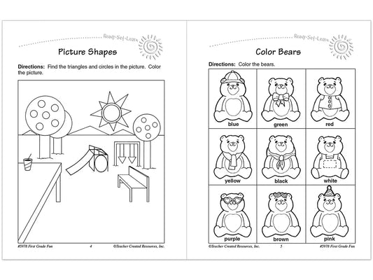 First-Grade Fun Workbook - US 9506