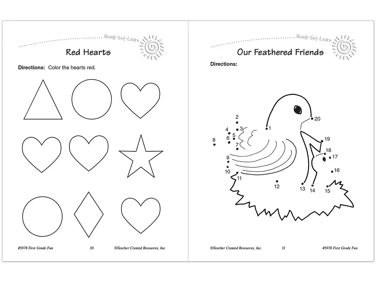 First-Grade Fun Workbook - US 9506