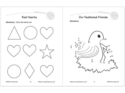First-Grade Fun Workbook - US 9506