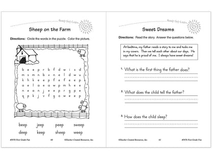 First-Grade Fun Workbook - US 9506