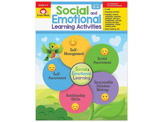 Social and Emotional Learning Activity Workbook - Gr. 3-4 - US 9486