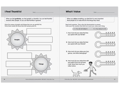 Social and Emotional Learning Activity Workbook - Gr. 3-4 - US 9486