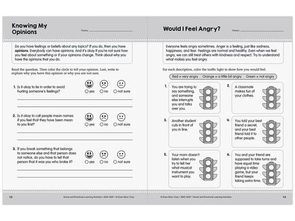 Social and Emotional Learning Activity Workbook - Gr. 3-4 - US 9486