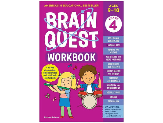 Brain Quest Workbook - Gr. 4 - US 8169