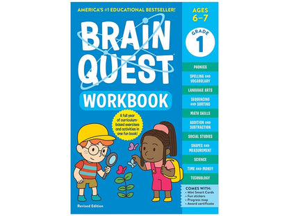 Brain Quest Workbook - Gr. 1 - US 7472