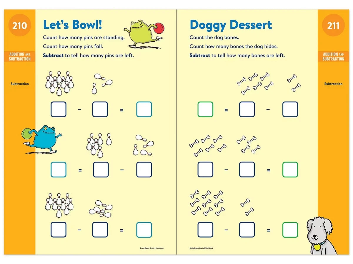 Brain Quest Workbook - Gr. 1 - US 7472