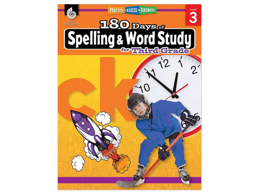 180 Days of Spelling Workbook - Gr. 3 - US 2949