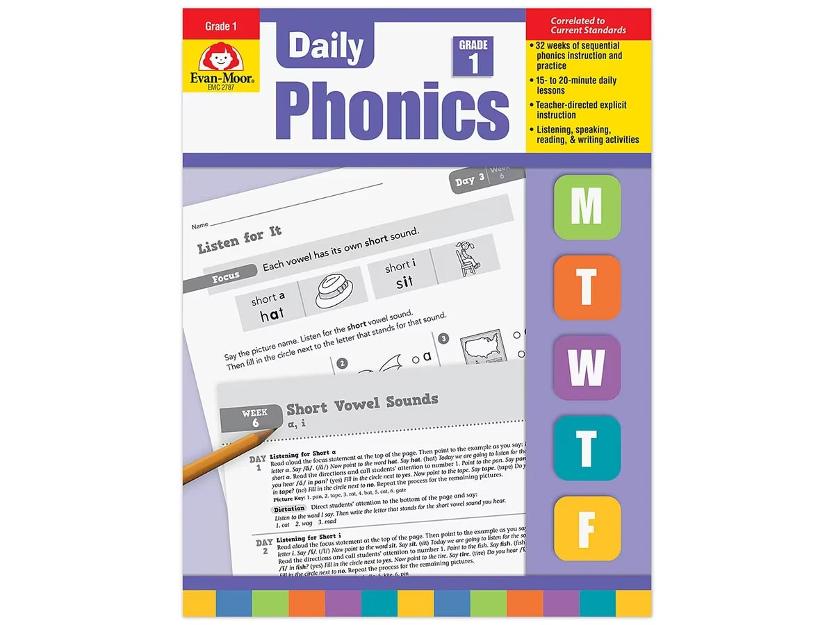 Daily Phonics Workbook - Gr. 1 - US 1415