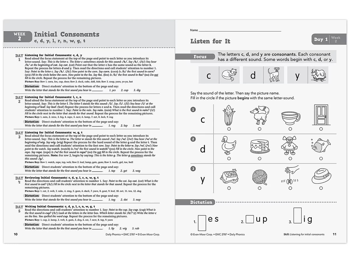 Daily Phonics Workbook - Gr. 1 - US 1415