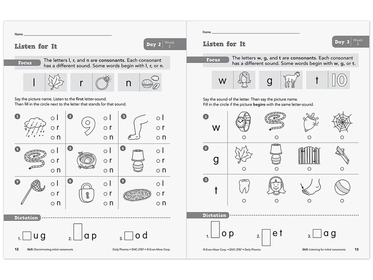 Daily Phonics Workbook - Gr. 1 - US 1415