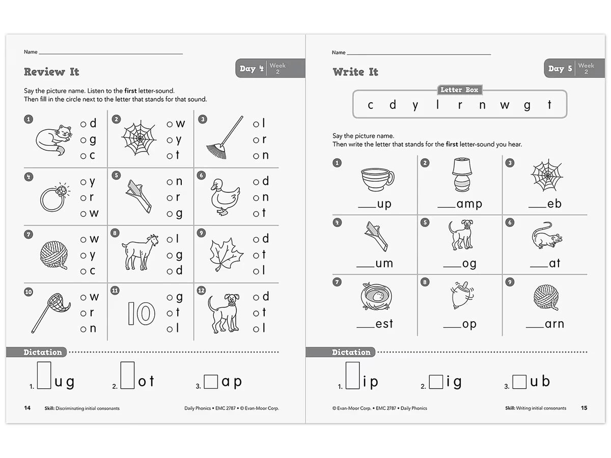 Daily Phonics Workbook - Gr. 1 - US 1415
