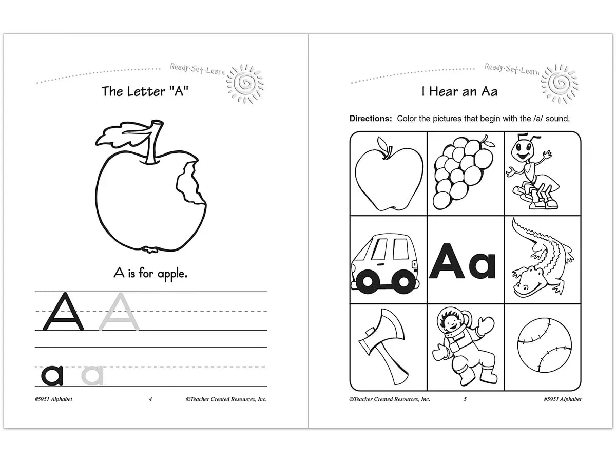 Alphabet Fun Workbook - US 5386