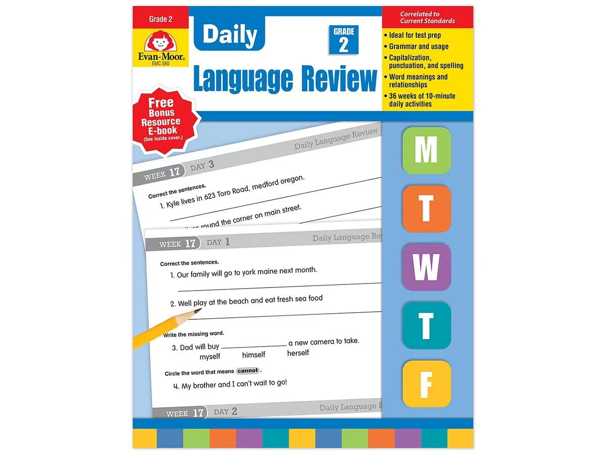 Daily Language Review Workbook - Gr. 2 - US 6125