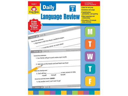 Daily Language Review Workbook - Gr. 2 - US 6125