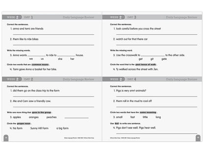 Daily Language Review Workbook - Gr. 2 - US 6125