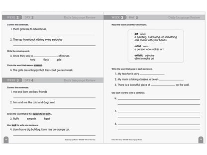 Daily Language Review Workbook - Gr. 2 - US 6125