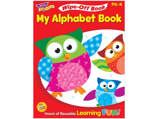 Owl-Stars!® Alphabet Write & Wipe Workbook - US 6698