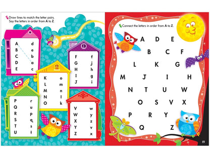 Owl-Stars!® Alphabet Write & Wipe Workbook - US 6698