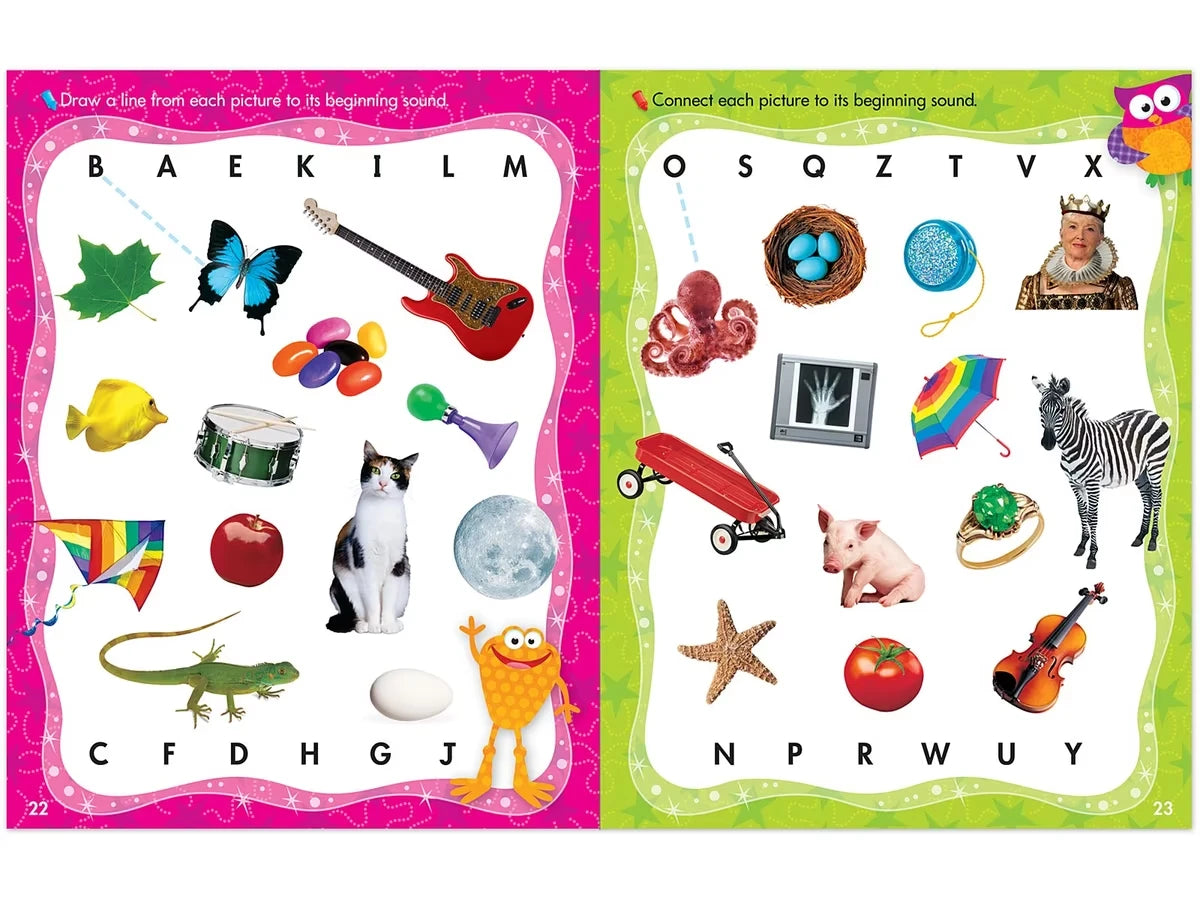 Owl-Stars!® Alphabet Write & Wipe Workbook - US 6698