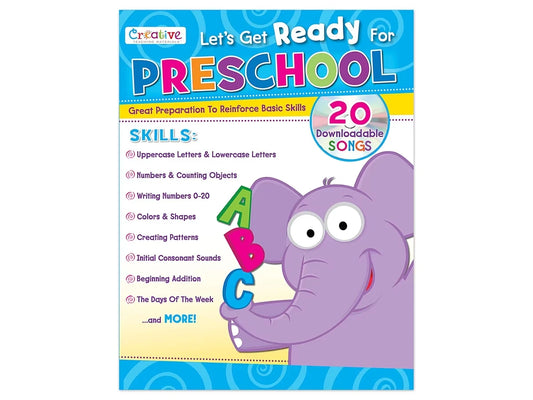 Let’s Get Ready for Preschool Workbook - US 8074